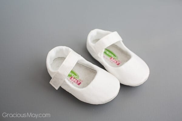 Soft Sole Simple Silk Mary Janes (White) - Image 5