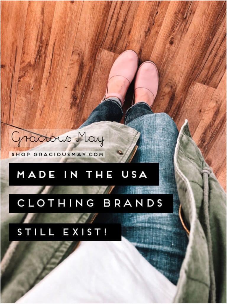 Made in the USA Clothing Brands Still Exist! Our Story… Gracious May