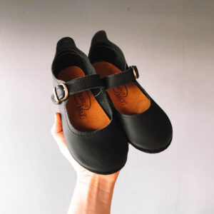 Simple Leather Flats for Girls Children's shoes Made in the USA