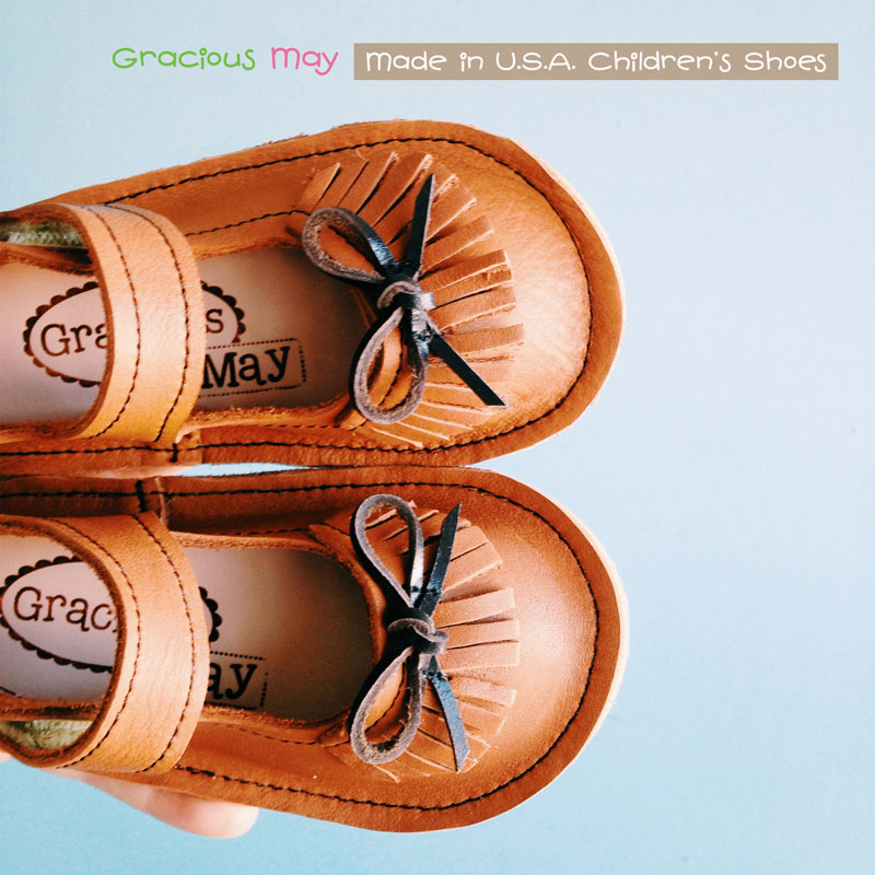 Made in the USA Leather Shoes for Girls